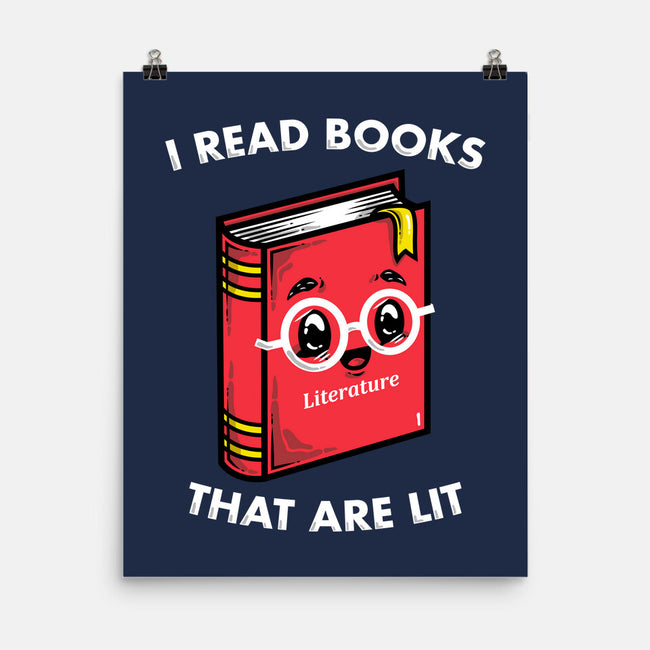 Books Are Lit-None-Matte-Poster-krisren28
