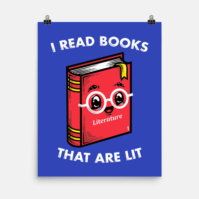 Books Are Lit-None-Matte-Poster-krisren28