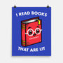 Books Are Lit-None-Matte-Poster-krisren28