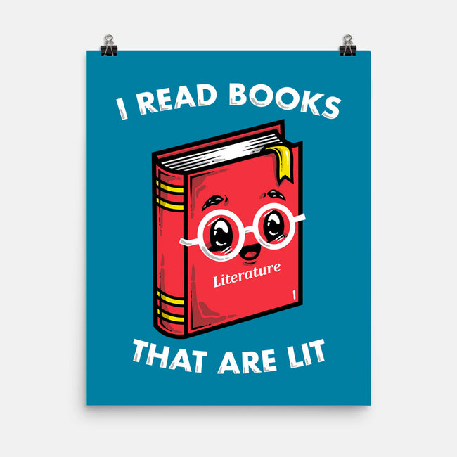 Books Are Lit-None-Matte-Poster-krisren28