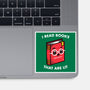 Books Are Lit-None-Glossy-Sticker-krisren28