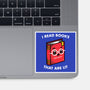 Books Are Lit-None-Glossy-Sticker-krisren28