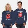Books Are Lit-Unisex-Crew Neck-Sweatshirt-krisren28