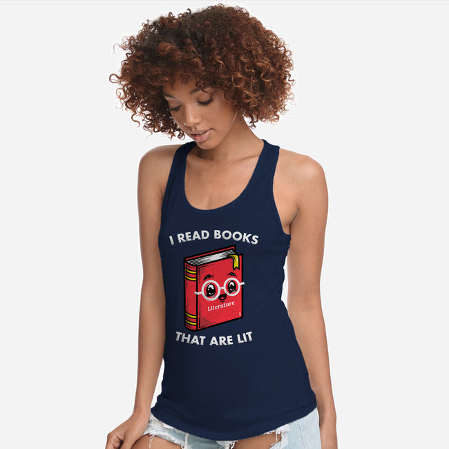 Books Are Lit-Womens-Racerback-Tank-krisren28