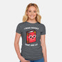 Books Are Lit-Womens-Fitted-Tee-krisren28