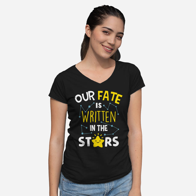 Our Fate-Womens-V-Neck-Tee-krisren28