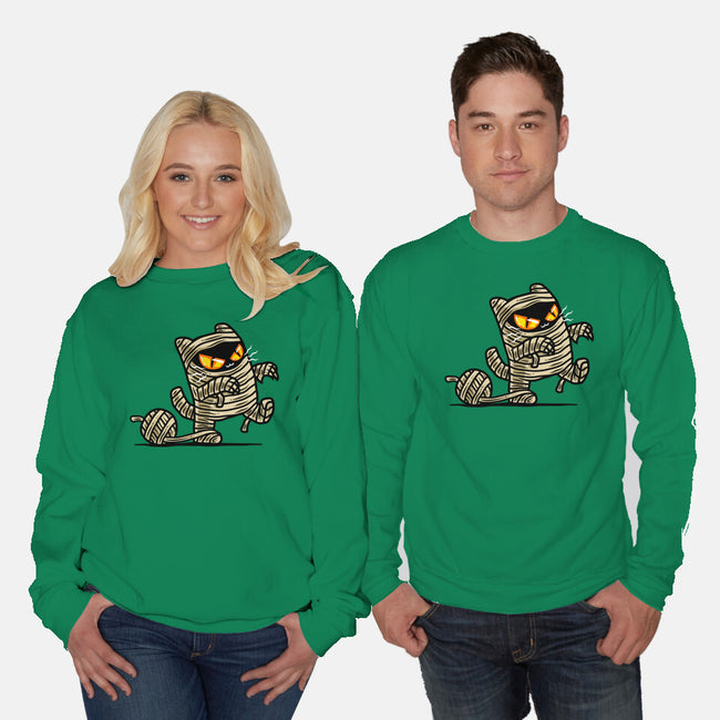 Meow-Mmy-Unisex-Crew Neck-Sweatshirt-krisren28