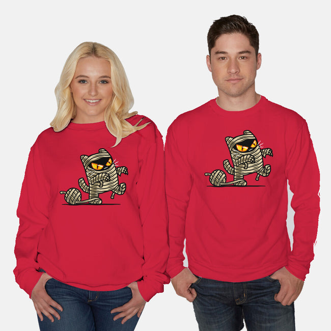 Meow-Mmy-Unisex-Crew Neck-Sweatshirt-krisren28