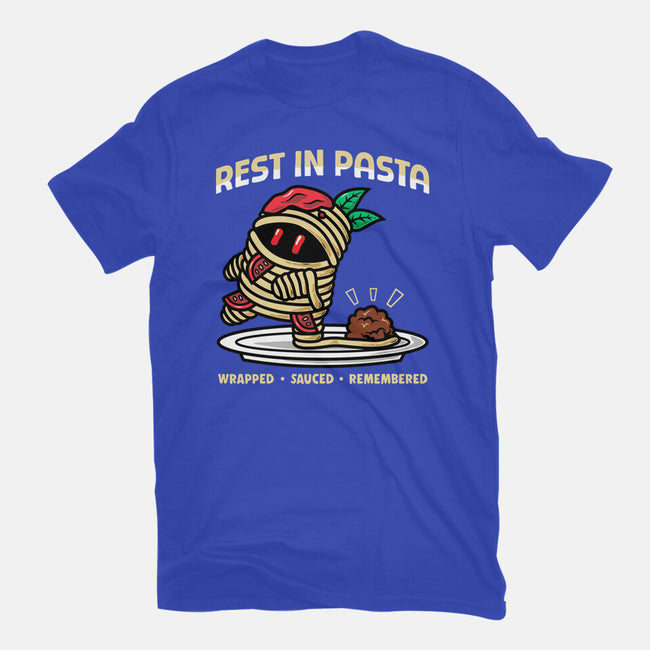 Rest In Pasta-Mens-Basic-Tee-krisren28
