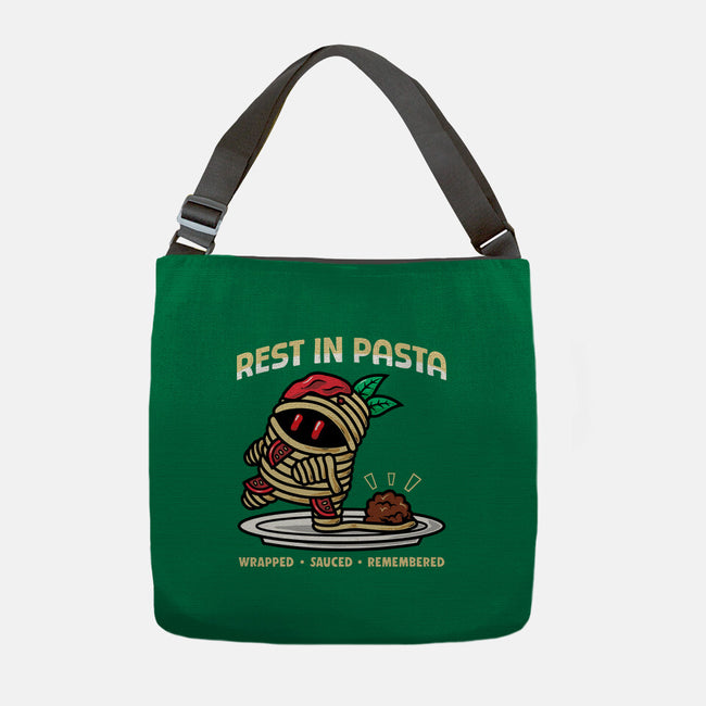 Rest In Pasta-None-Adjustable Tote-Bag-krisren28