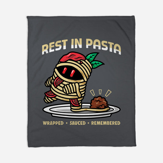 Rest In Pasta-None-Fleece-Blanket-krisren28