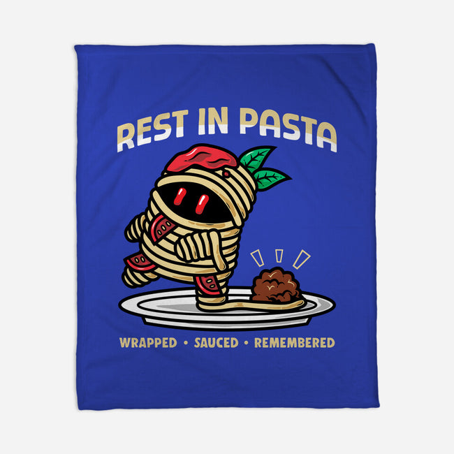 Rest In Pasta-None-Fleece-Blanket-krisren28