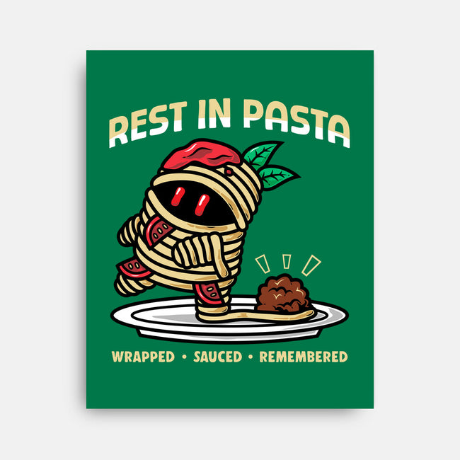 Rest In Pasta-None-Stretched-Canvas-krisren28