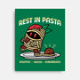 Rest In Pasta-None-Stretched-Canvas-krisren28