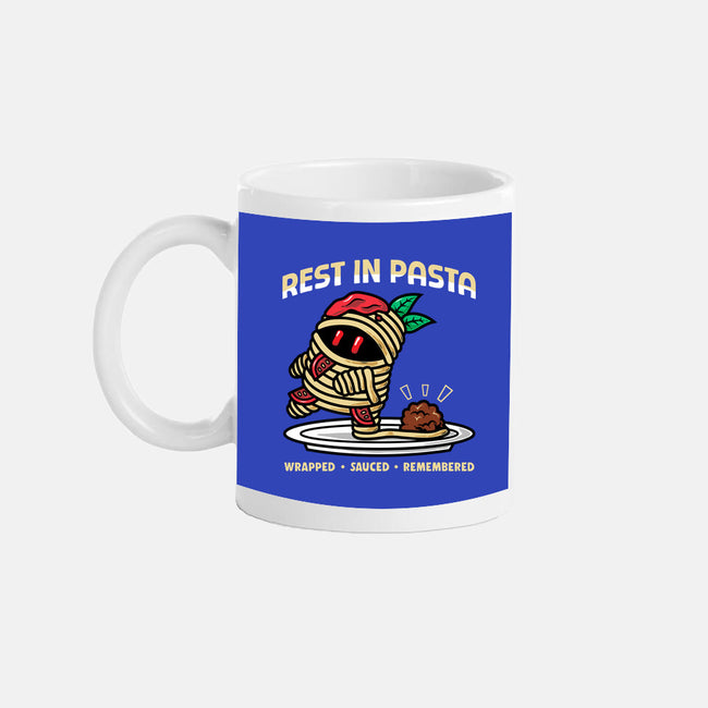 Rest In Pasta-None-Mug-Drinkware-krisren28
