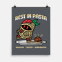 Rest In Pasta-None-Matte-Poster-krisren28