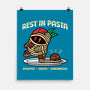 Rest In Pasta-None-Matte-Poster-krisren28