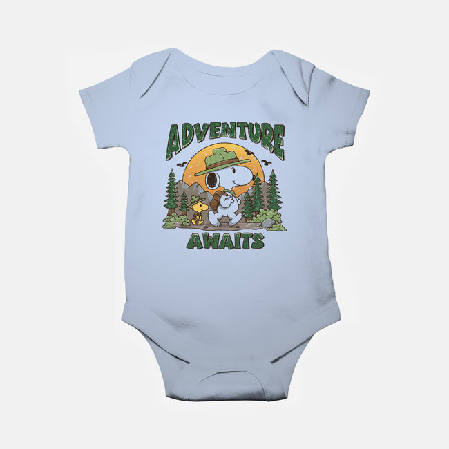 An Adventure Awaits-Baby-Basic-Onesie-Loobs