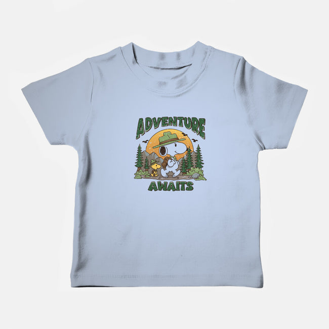 An Adventure Awaits-Baby-Basic-Tee-Loobs