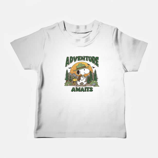 An Adventure Awaits-Baby-Basic-Tee-Loobs