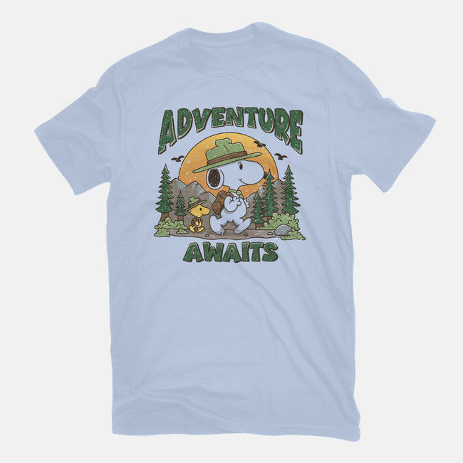 An Adventure Awaits-Womens-Fitted-Tee-Loobs