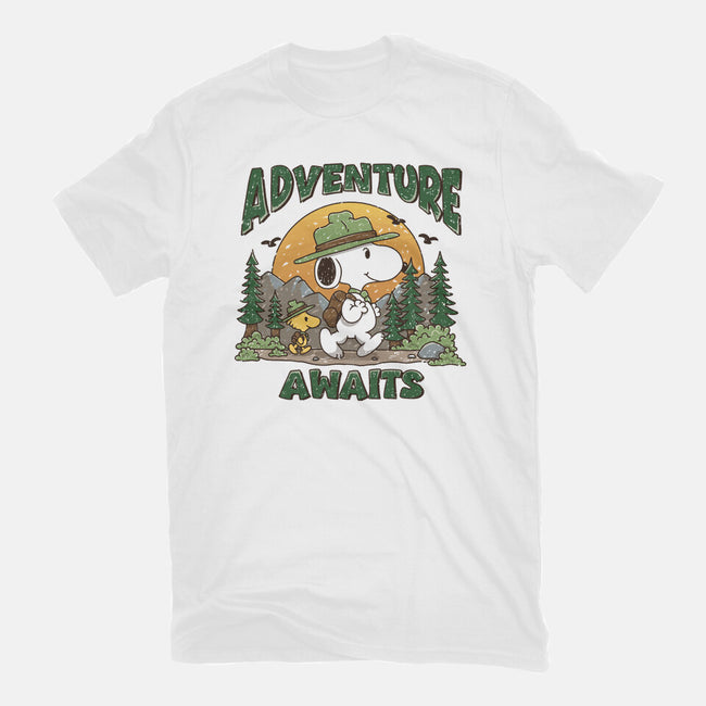 An Adventure Awaits-Womens-Fitted-Tee-Loobs