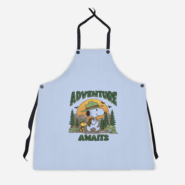 An Adventure Awaits-Unisex-Kitchen-Apron-Loobs