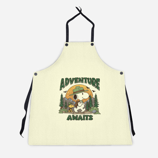 An Adventure Awaits-Unisex-Kitchen-Apron-Loobs