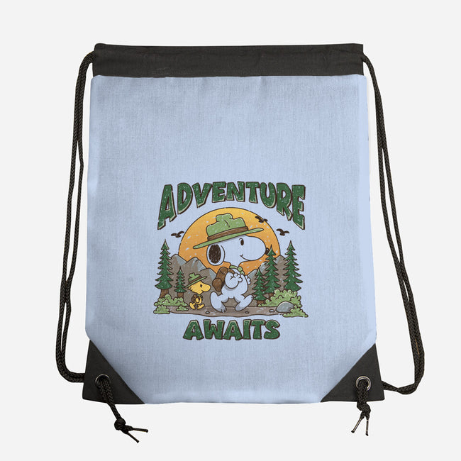 An Adventure Awaits-None-Drawstring-Bag-Loobs