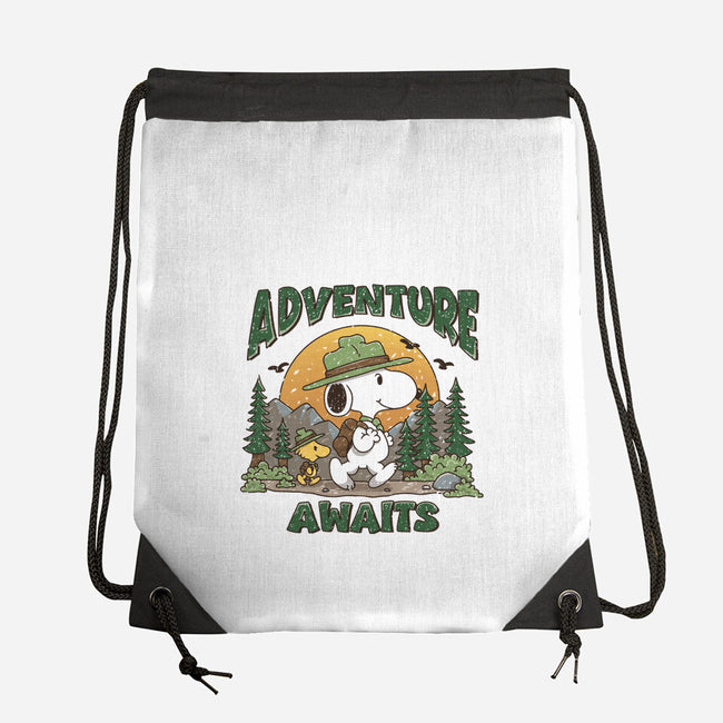 An Adventure Awaits-None-Drawstring-Bag-Loobs