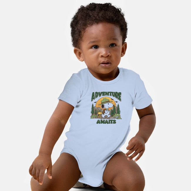 An Adventure Awaits-Baby-Basic-Onesie-Loobs