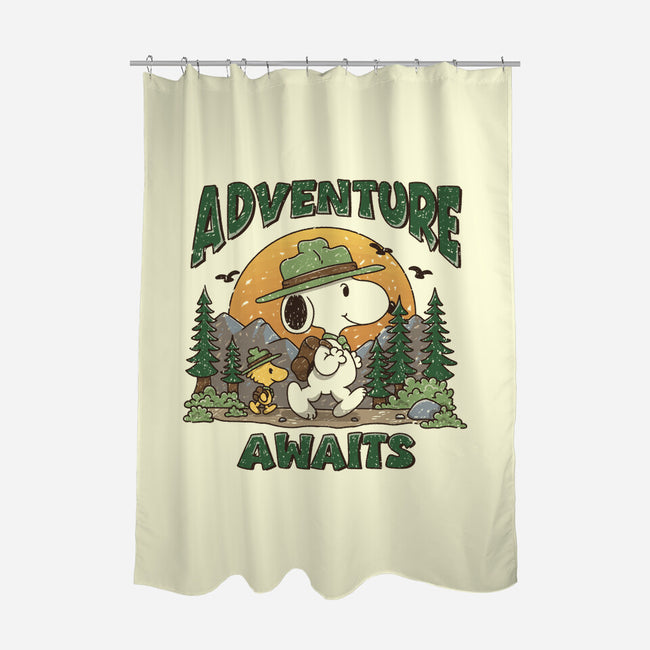 An Adventure Awaits-None-Polyester-Shower Curtain-Loobs