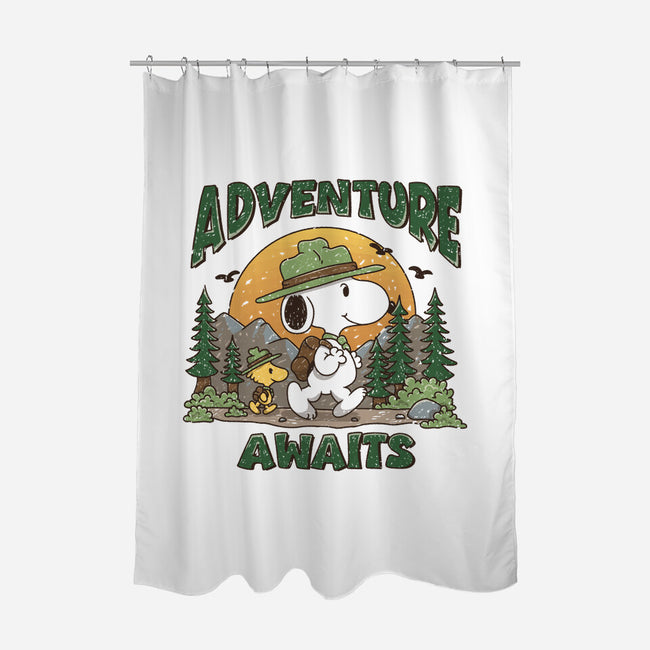 An Adventure Awaits-None-Polyester-Shower Curtain-Loobs