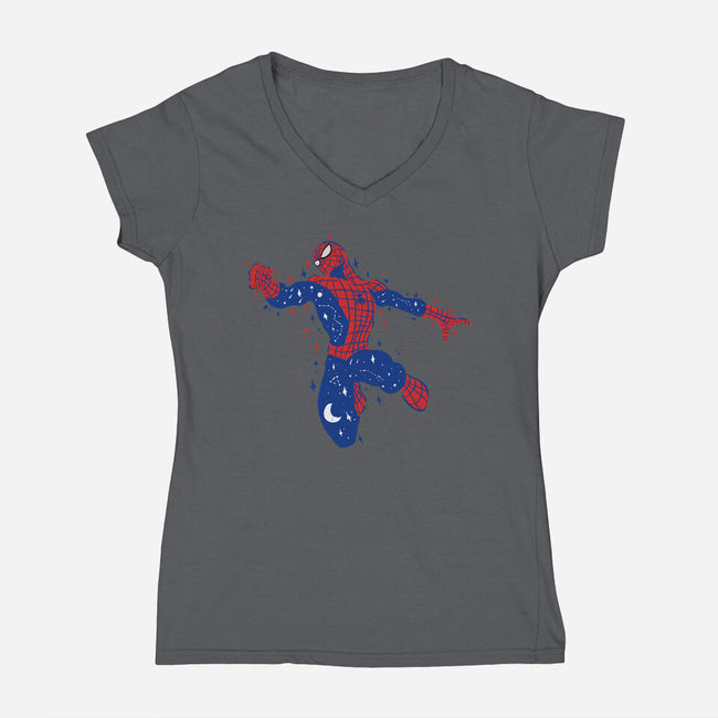 Peter Night-Womens-V-Neck-Tee-nickzzarto