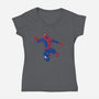 Peter Night-Womens-V-Neck-Tee-nickzzarto