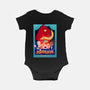 Definitely Not Our Dino-Baby-Basic-Onesie-DrawnByBryan