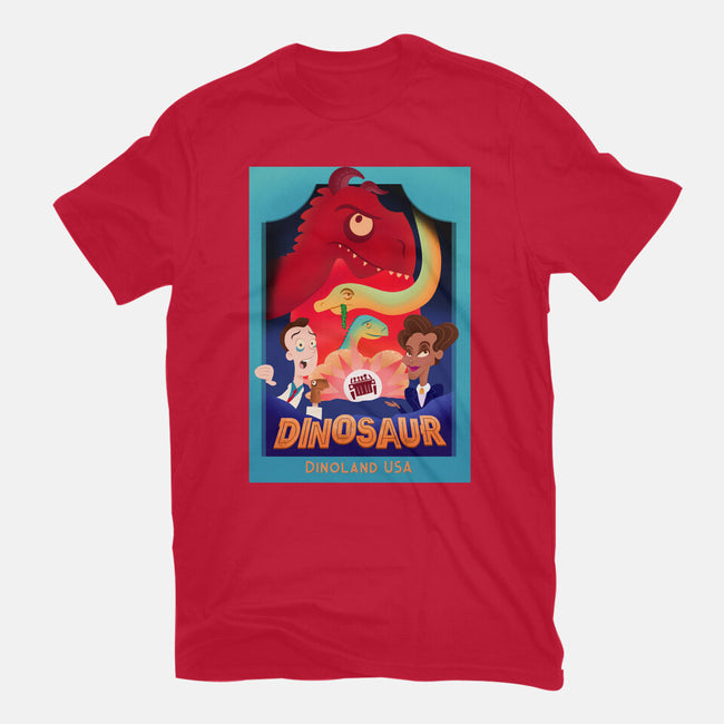 Definitely Not Our Dino-Mens-Basic-Tee-DrawnByBryan