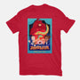 Definitely Not Our Dino-Womens-Basic-Tee-DrawnByBryan
