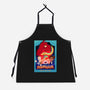 Definitely Not Our Dino-Unisex-Kitchen-Apron-DrawnByBryan