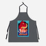 Definitely Not Our Dino-Unisex-Kitchen-Apron-DrawnByBryan