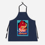 Definitely Not Our Dino-Unisex-Kitchen-Apron-DrawnByBryan
