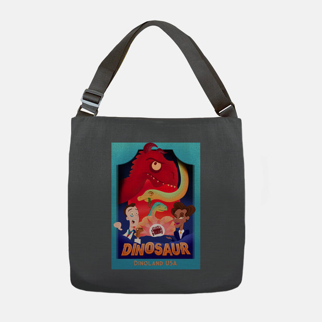 Definitely Not Our Dino-None-Adjustable Tote-Bag-DrawnByBryan