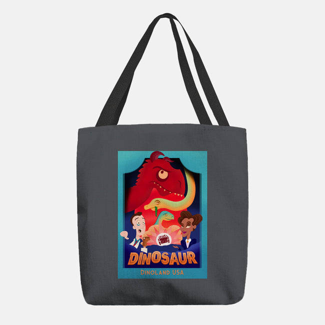 Definitely Not Our Dino-None-Basic Tote-Bag-DrawnByBryan