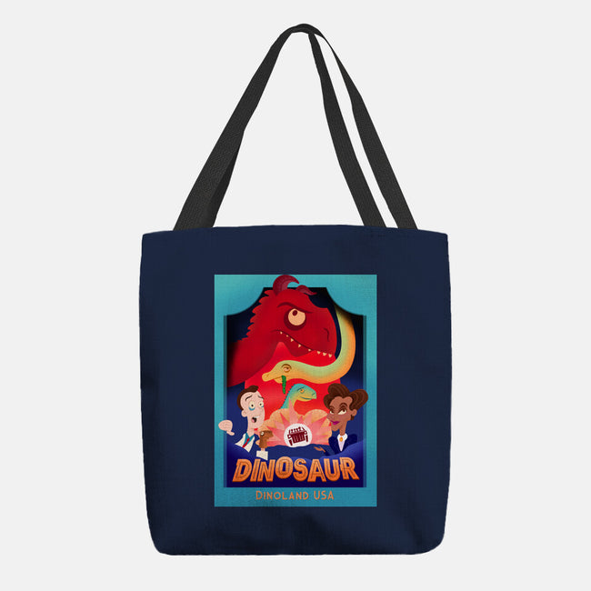 Definitely Not Our Dino-None-Basic Tote-Bag-DrawnByBryan