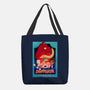 Definitely Not Our Dino-None-Basic Tote-Bag-DrawnByBryan