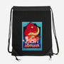 Definitely Not Our Dino-None-Drawstring-Bag-DrawnByBryan