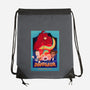 Definitely Not Our Dino-None-Drawstring-Bag-DrawnByBryan