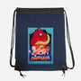 Definitely Not Our Dino-None-Drawstring-Bag-DrawnByBryan