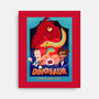 Definitely Not Our Dino-None-Stretched-Canvas-DrawnByBryan