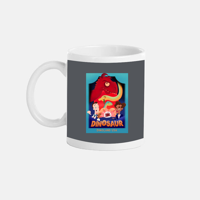 Definitely Not Our Dino-None-Mug-Drinkware-DrawnByBryan
